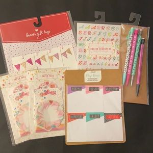 🆕 Gift Tags / Pencils / Daily Sticky Notes - Gifting Organizational Lot